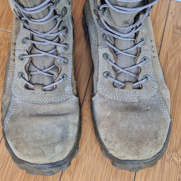 Rocky S2V Tactical Military Boot Coyote Brown RKC050 Men's size 8.5 Indoor Wear - Picture 4 of 16